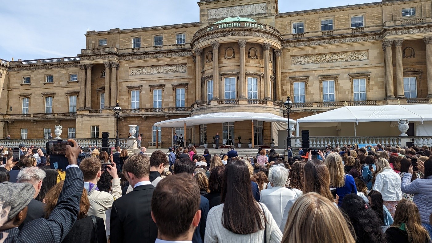 Gold Award celebration event at Buckingham Palace
